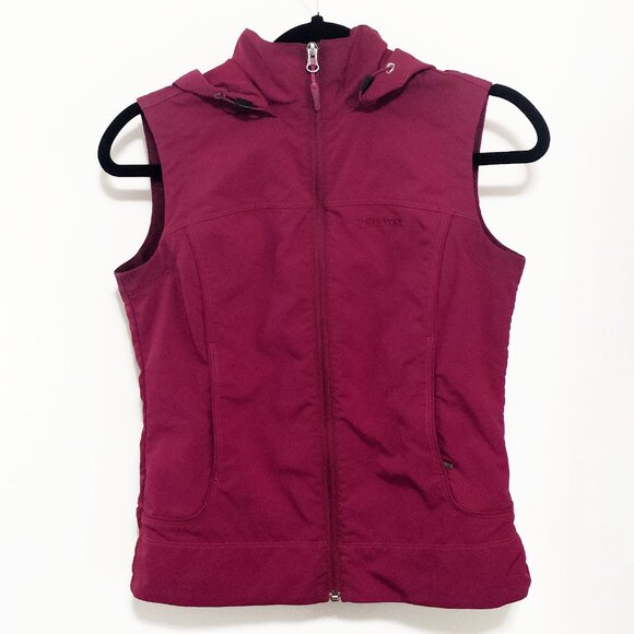 Marmot Women's Wine Vest Size XS Activewear Casual Athleisure Hooded Full Zip - Picture 1 of 6